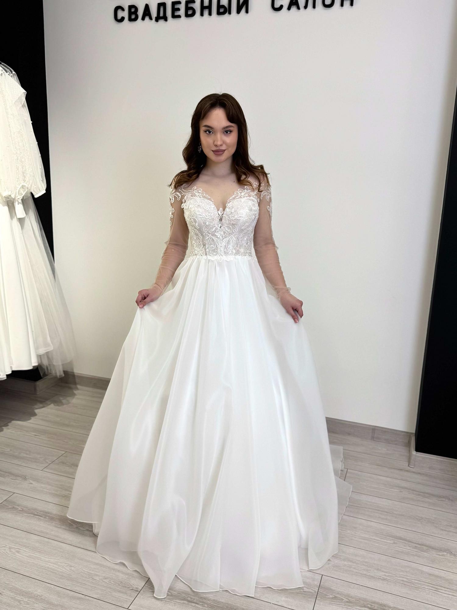 Свадебное платье Эвита органза