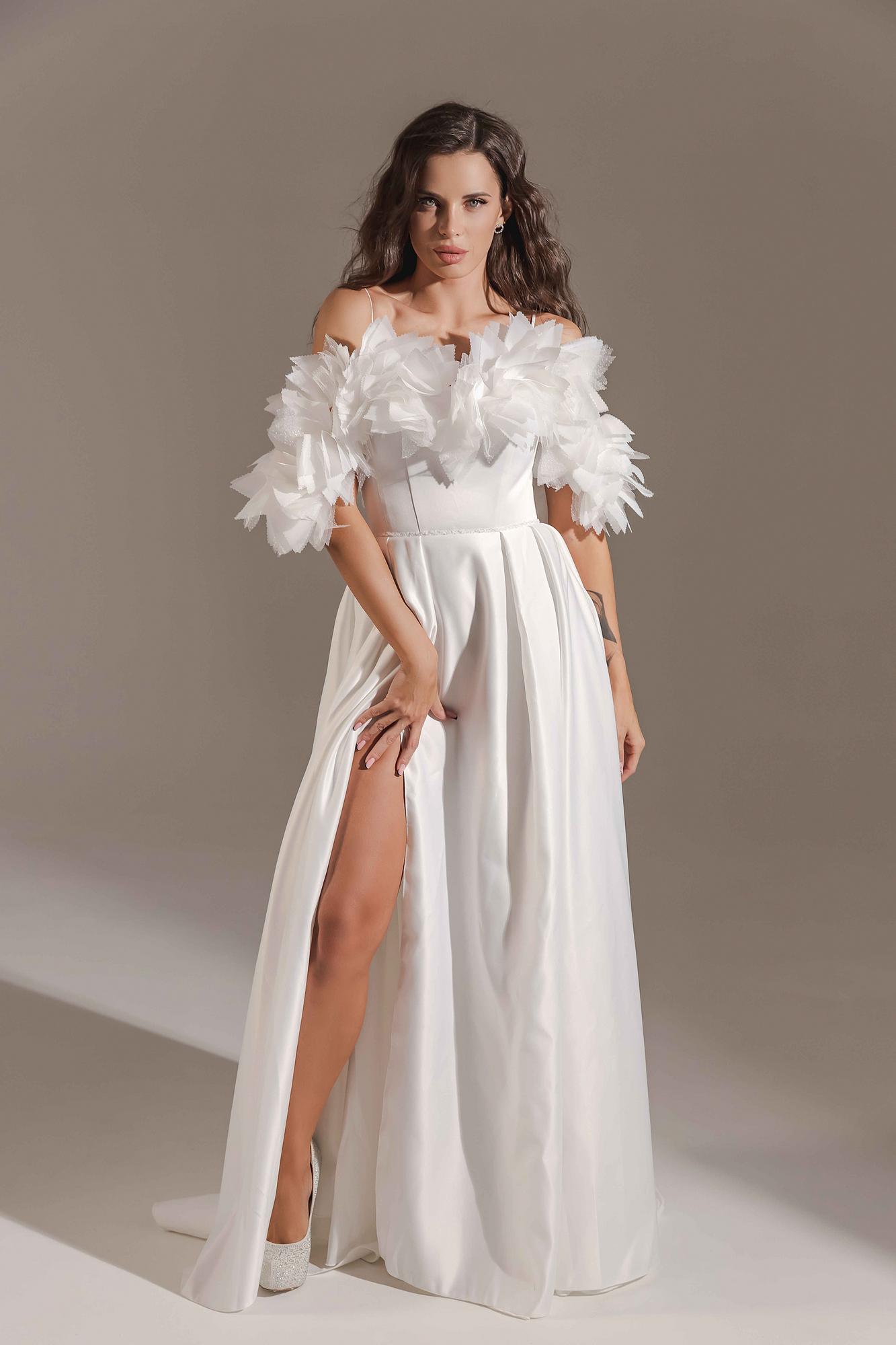 Свадебное платье Айс атлас