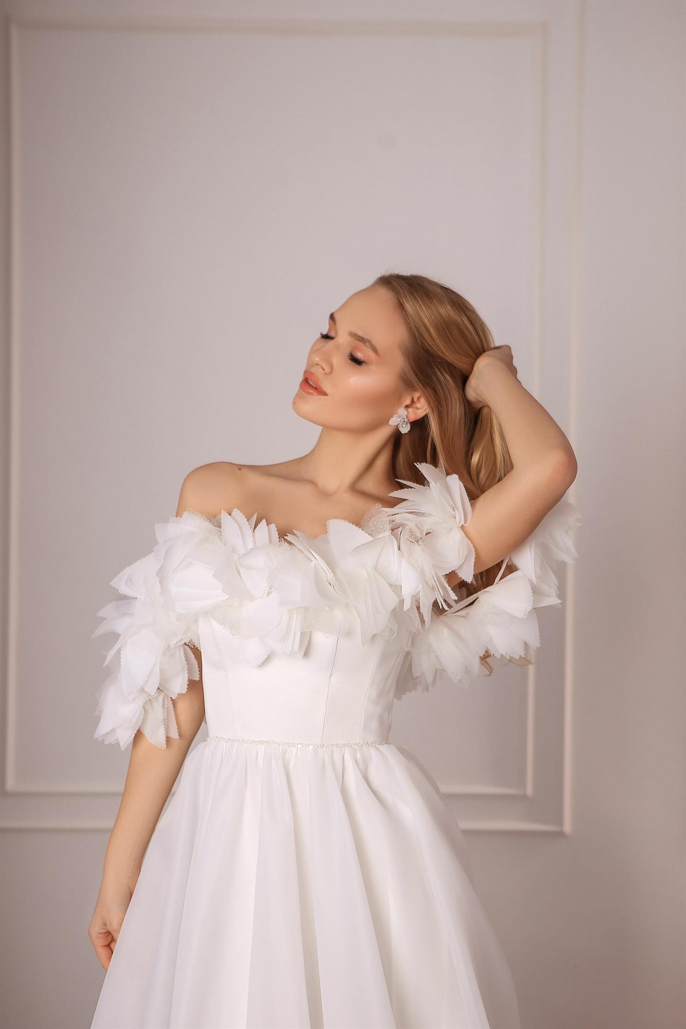 Свадебное платье Айс органза