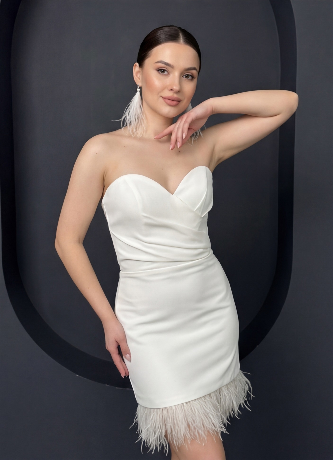 Свадебное платье Офелия мини