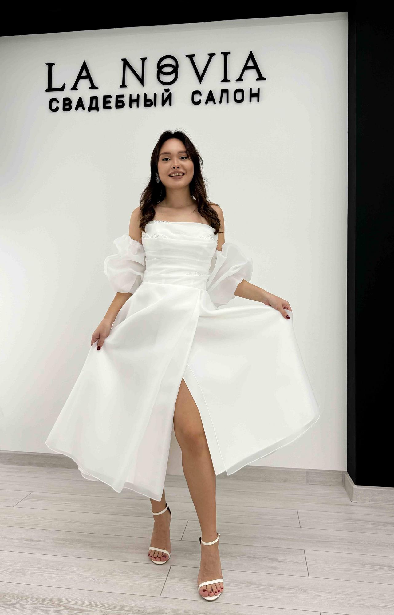 Свадебное платье Эльфи миди