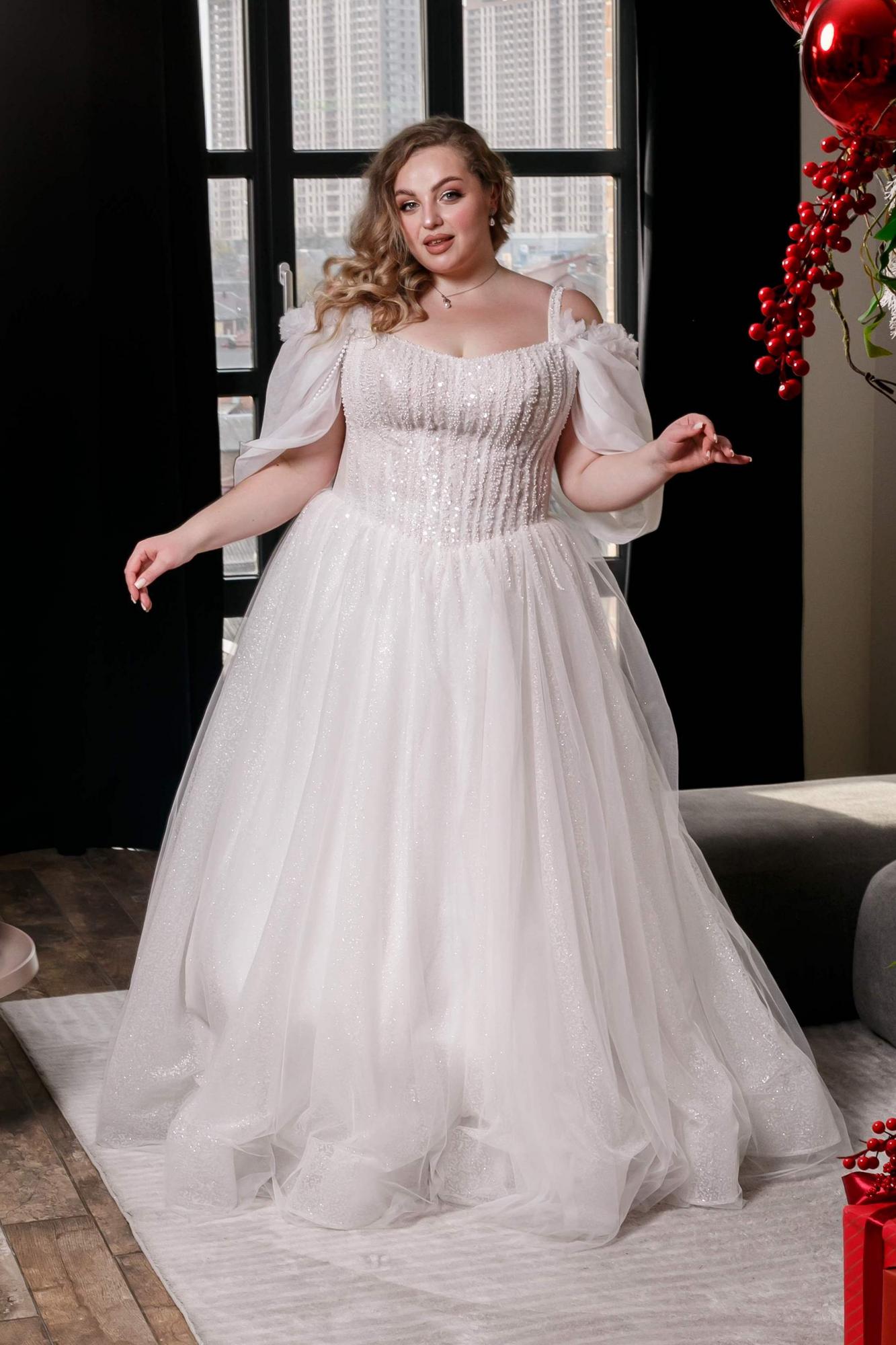 Свадебное платье Рафаэлла Сайз плюс