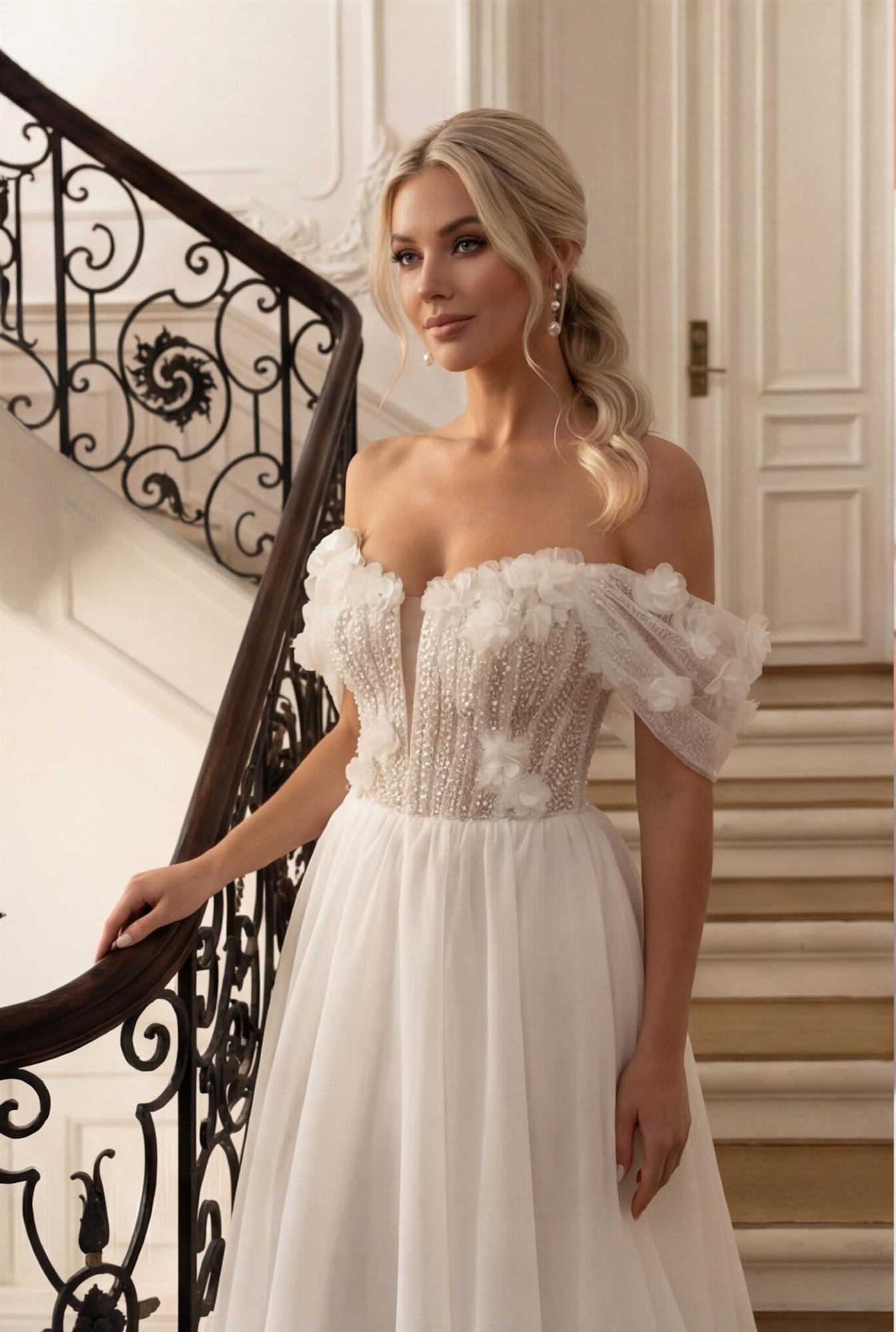 Свадебное платье Кэмерон органза