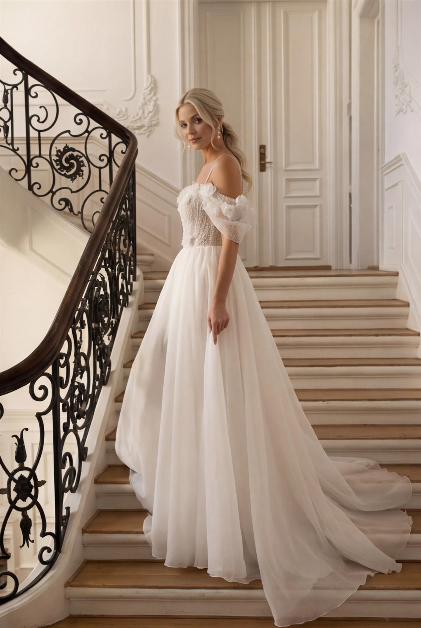 Свадебное платье Кэмерон органза