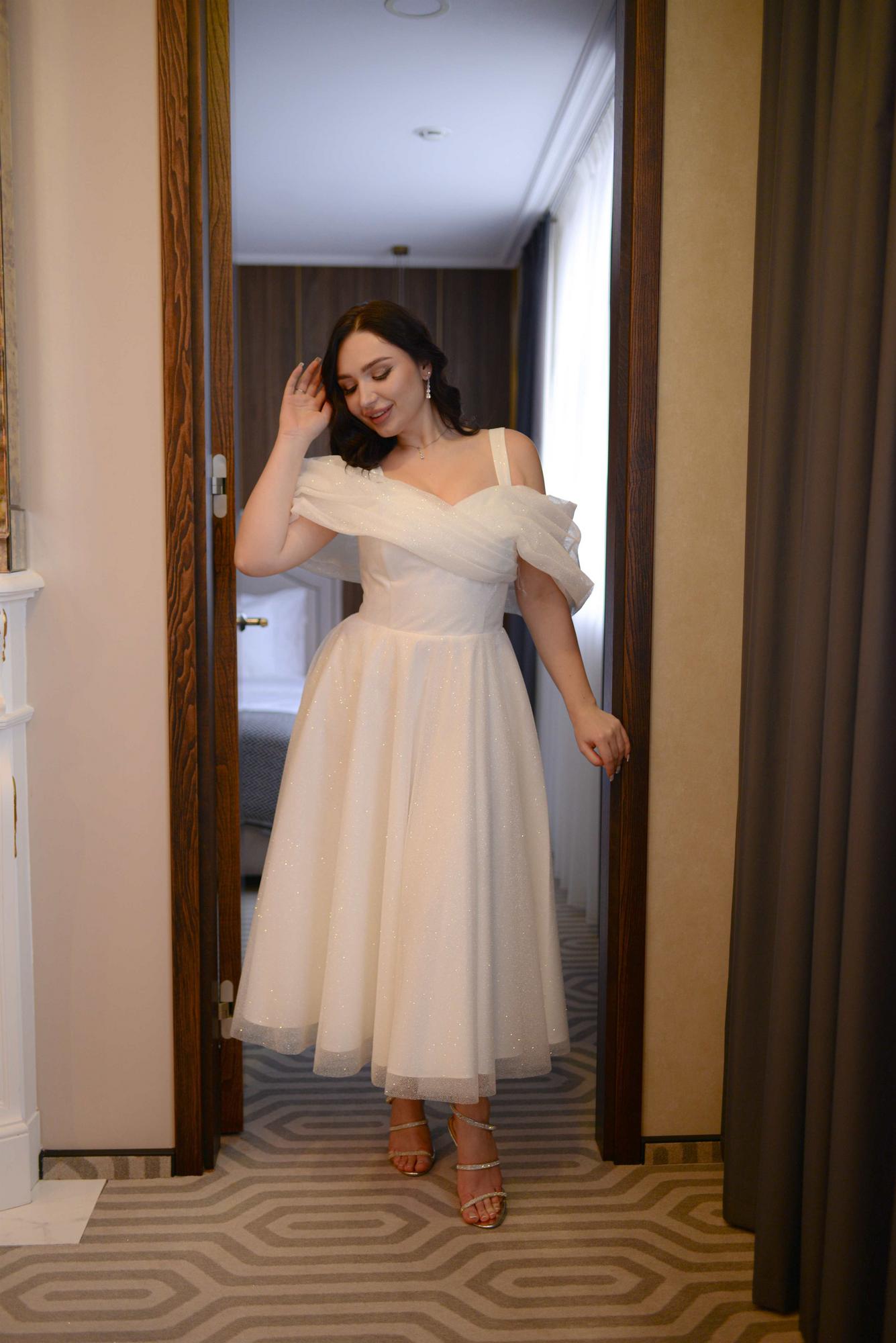 Свадебное платье Регина миди