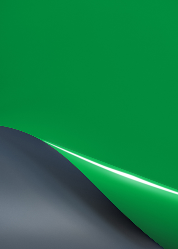 Гибкий пластиковый фотофон "Светло-зеленый, глянцевый" GL062