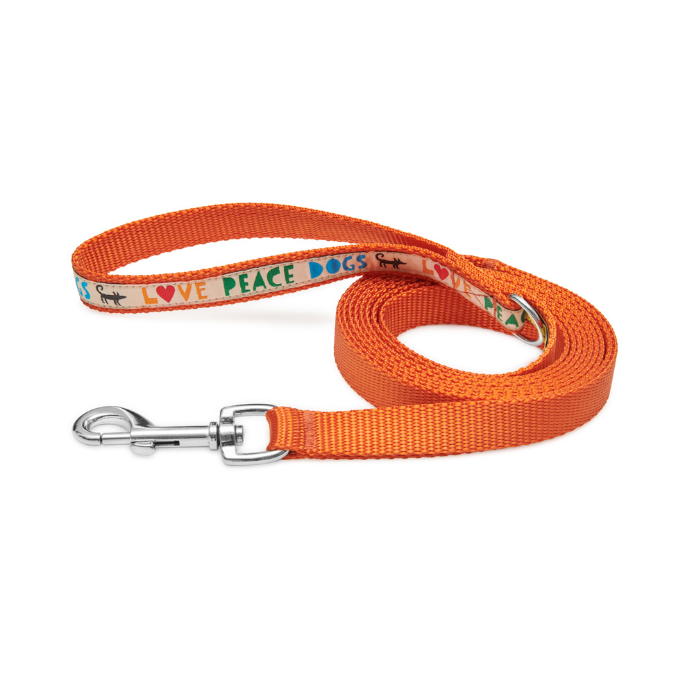 Поводок LOVE PEACE DOGS (3 или 5 м)
