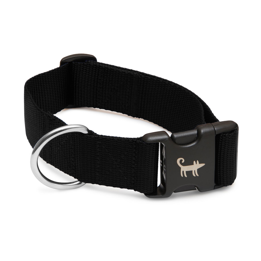 Ошейник для собаки ЧЁРНЫЙ (широкий)