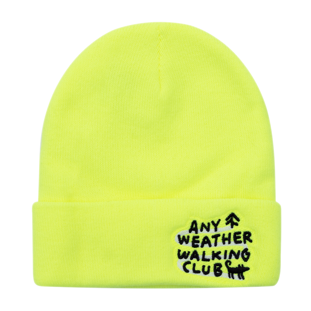 Шапка КЛУБ ГУЛЯЮЩИХ В ЛЮБУЮ ПОГОДУ