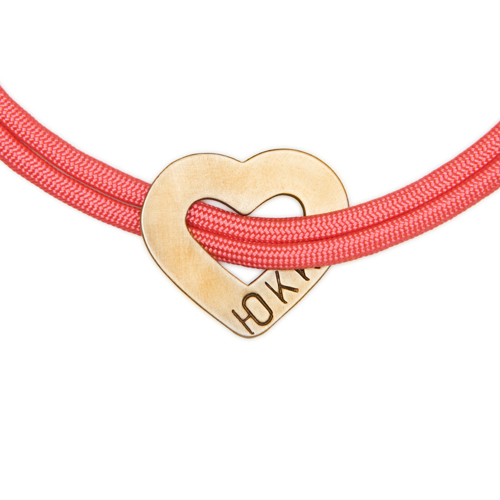 Адресник ЗОЛОТИСТОЕ CЕРДЦЕ (без колечка)