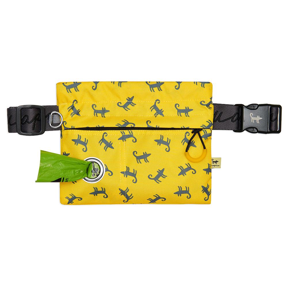 Cумка-клатч для лакомств ШАРИК (жёлтая)