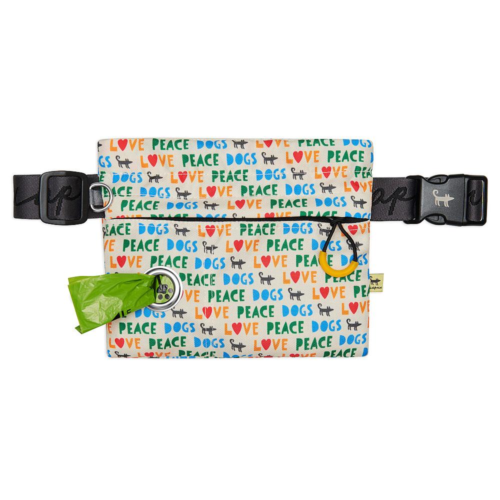 Cумка-клатч для лакомств LOVE PEACE DOGS