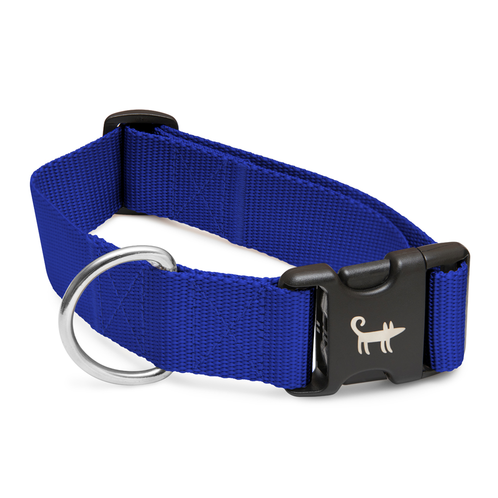 Ошейник для собаки УЛЬТРАМАРИН (широкий)