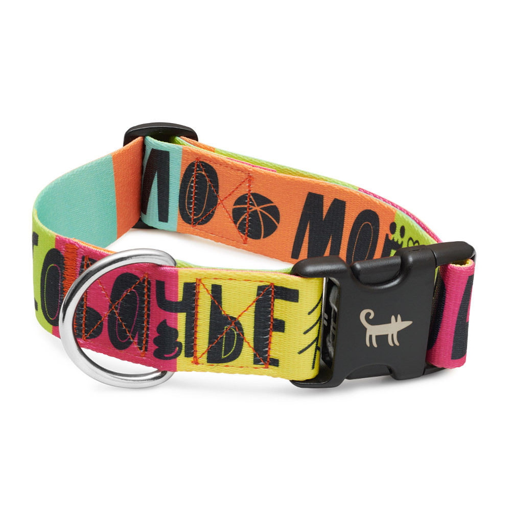 Широкий ошейник МОЁ СОБАЧЬЕ ДЕЛО (% собачкам из приюта)