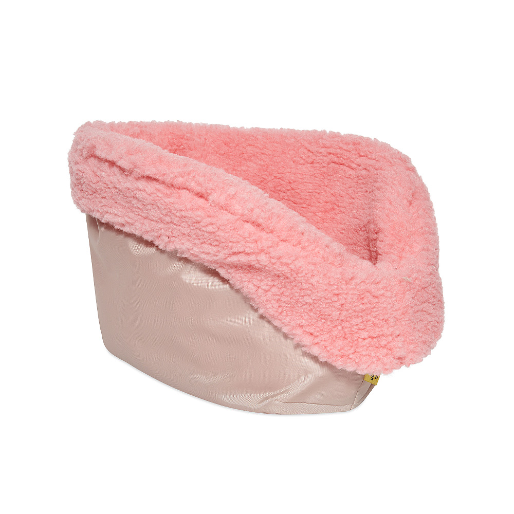 Тёплый вкладыш в переноску КРОКС (розовый)