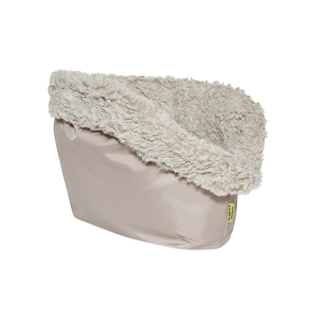 Тёплый вкладыш в переноску КРОКС (бежевый)