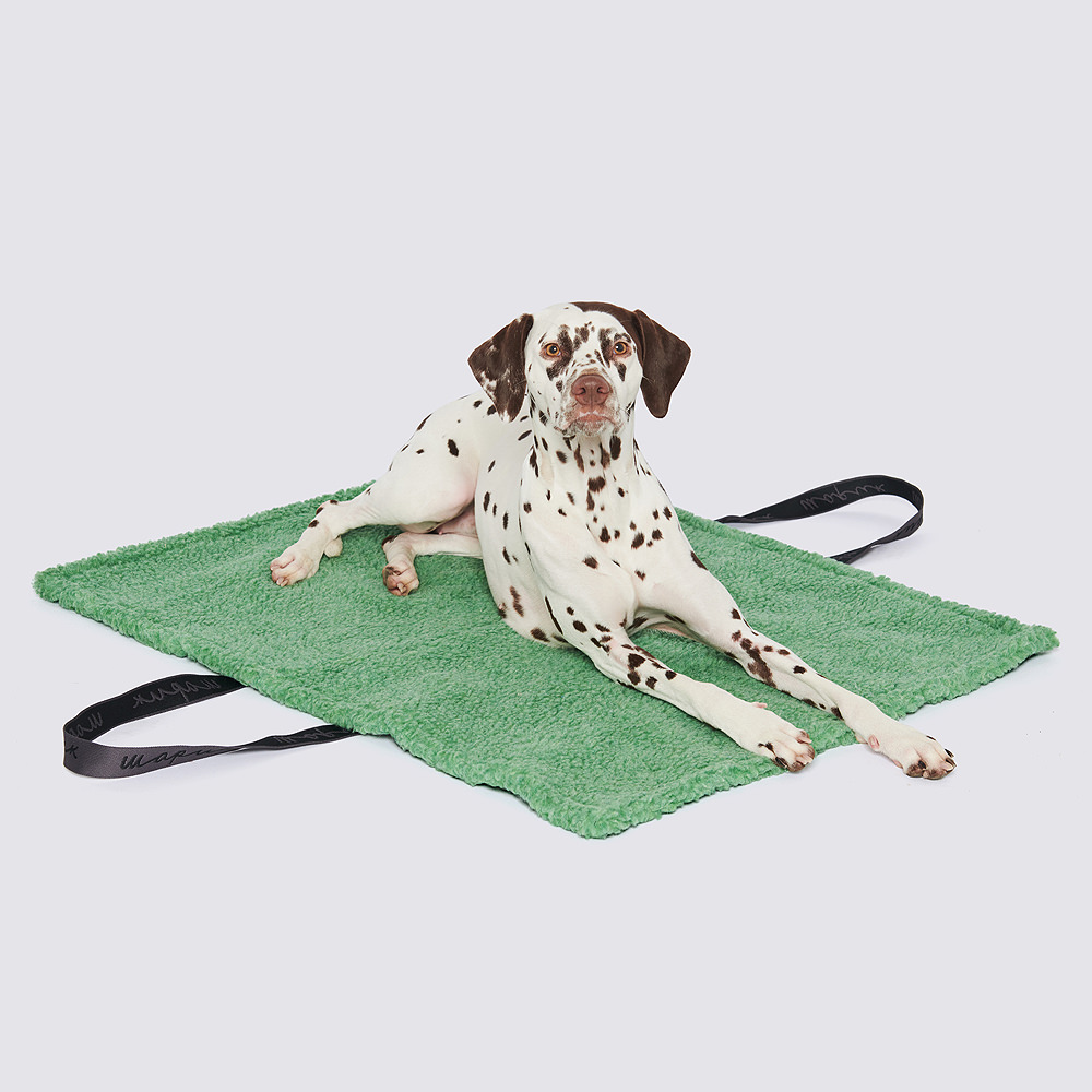 Тёплый переносной лежак МОХ