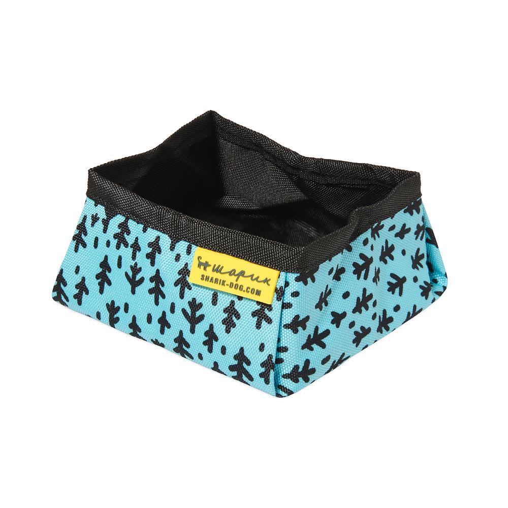 Миска складная СИЛА ТЕРРИТОРИИ (голубая)