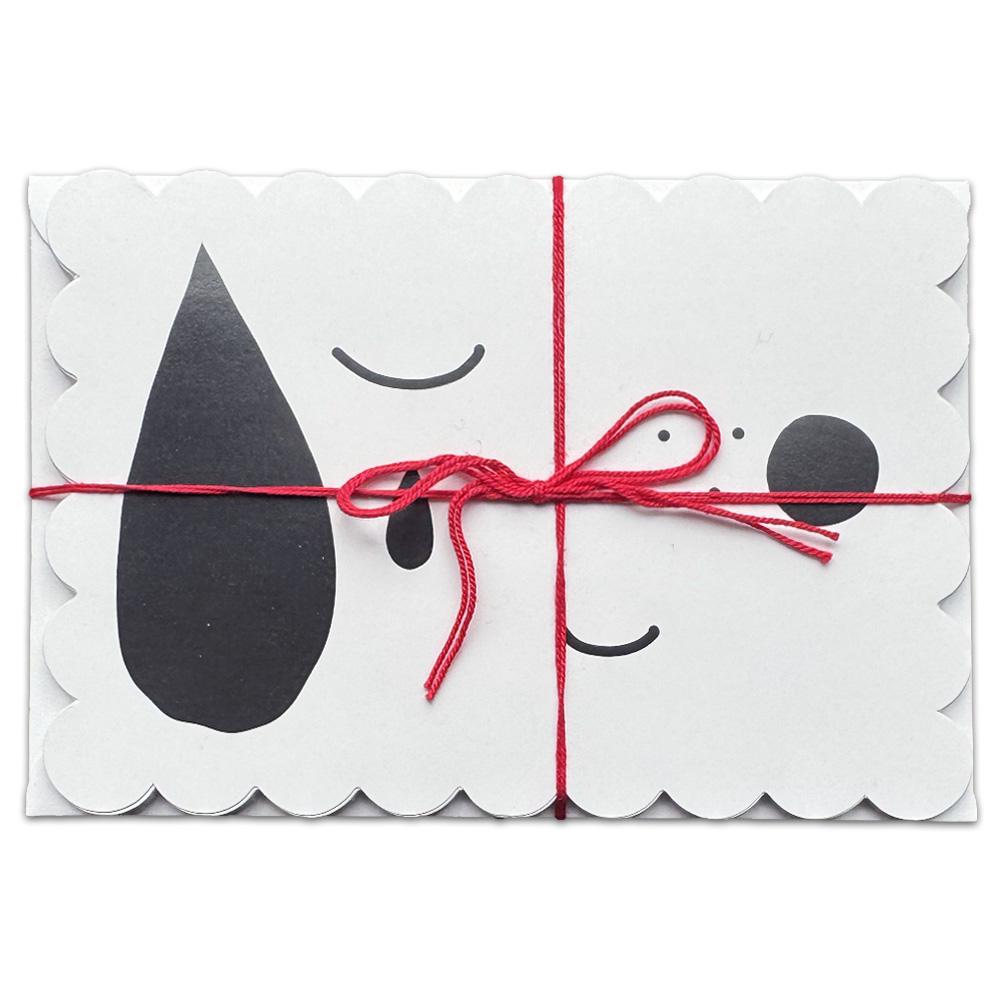 Набор открыток ОБЛАЧНЫЕ ПСЫ (10 штук)