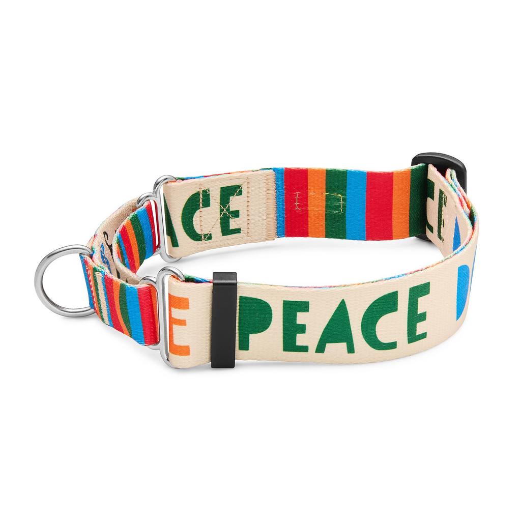 Широкий мартингейл LOVE PEACE DOGS©