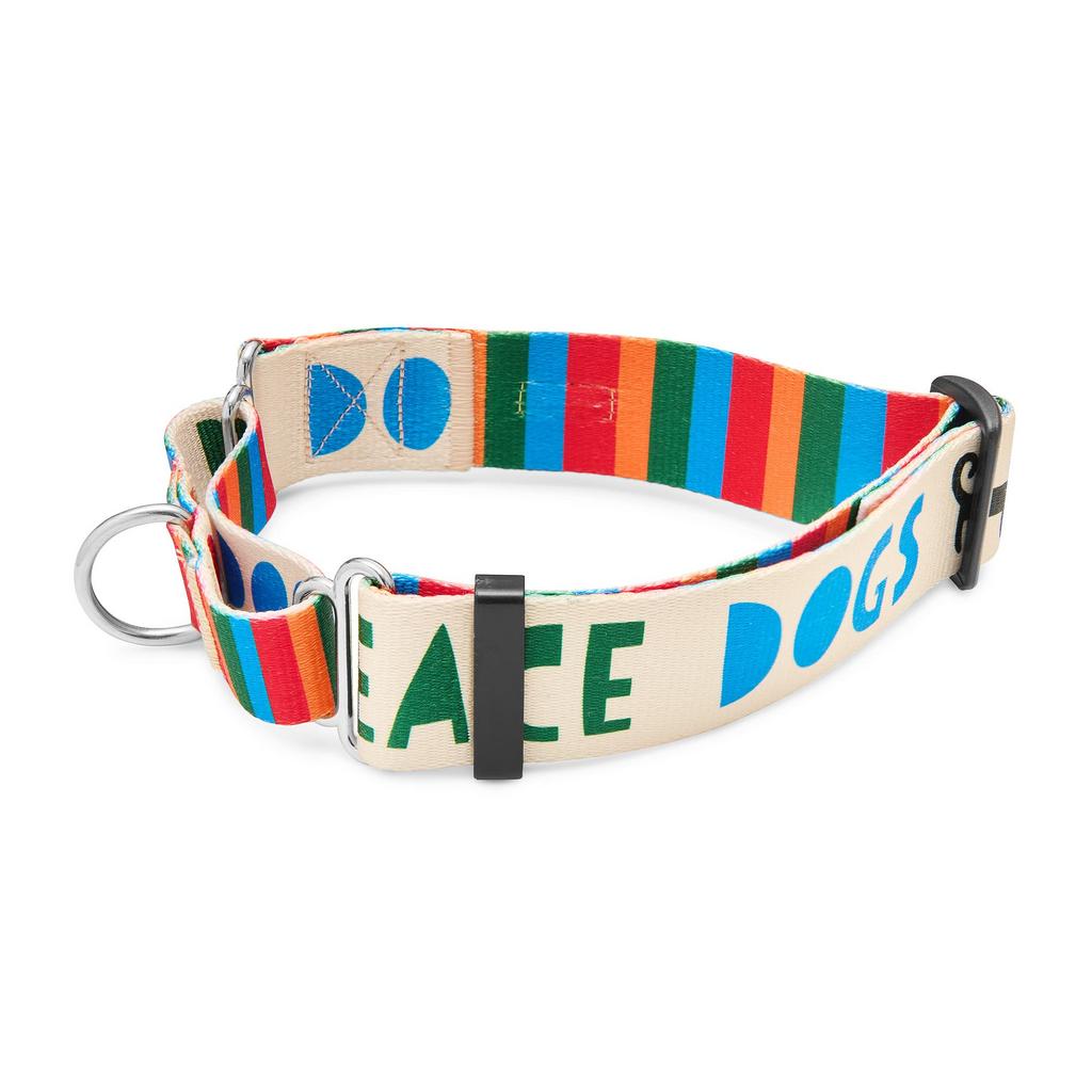 Широкий мартингейл LOVE PEACE DOGS©