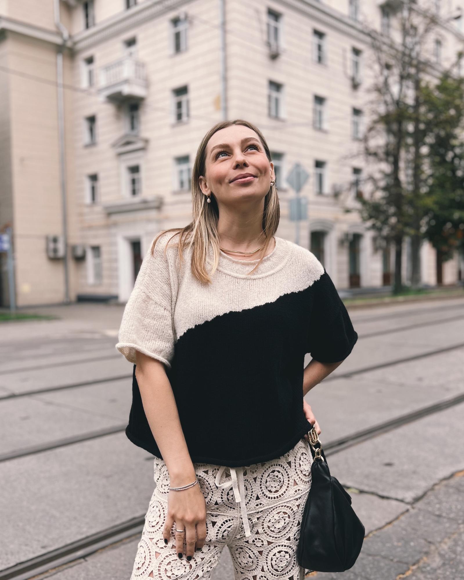 Описание #Двухцветная_Тишот