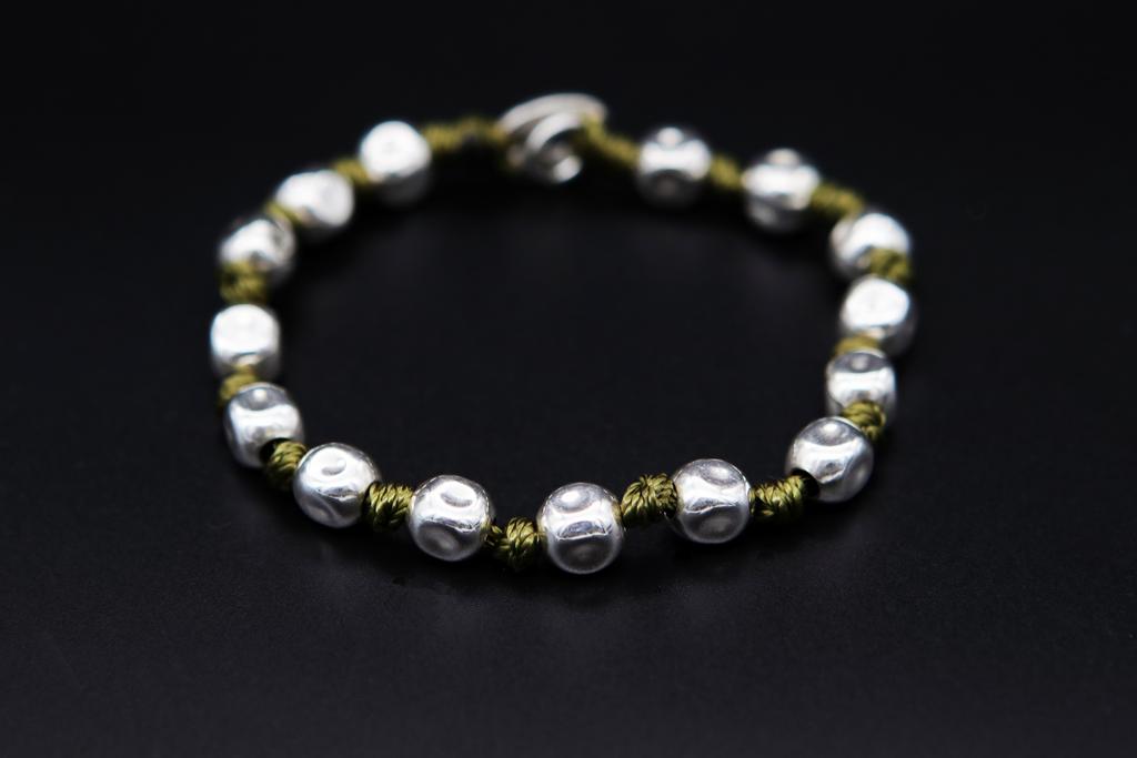 Браслет, серебро Am003 7mm