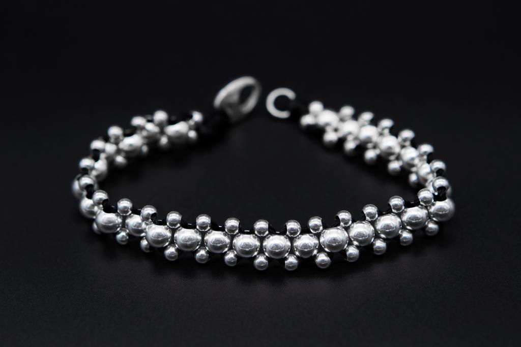 Браслет, серебро Am009