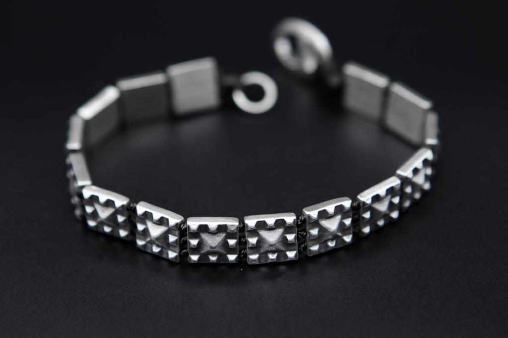 Браслет, серебро Am022