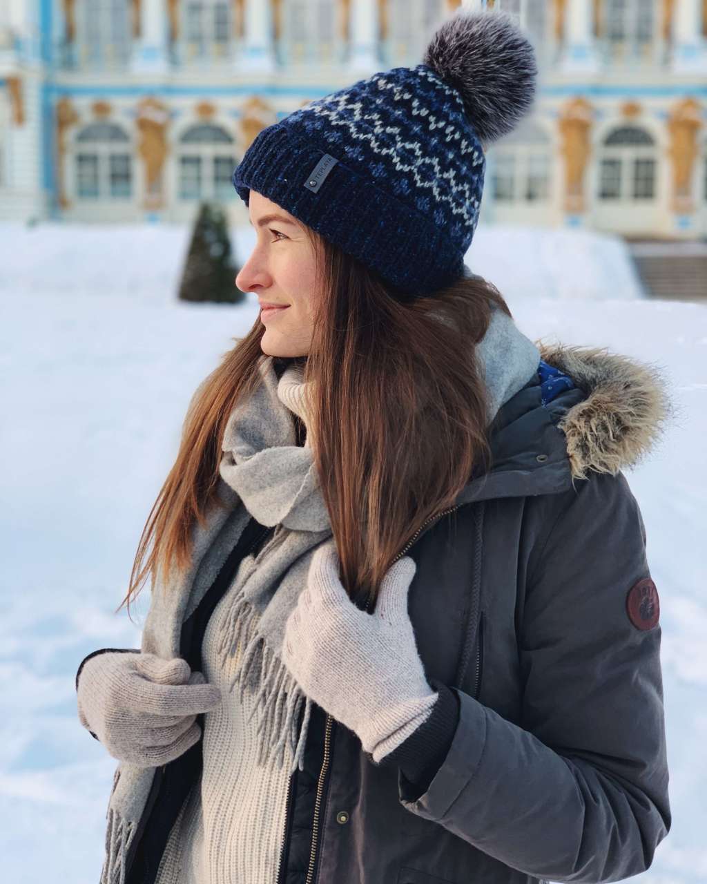 Описание Doodle Hat (шапка с жаккардом)