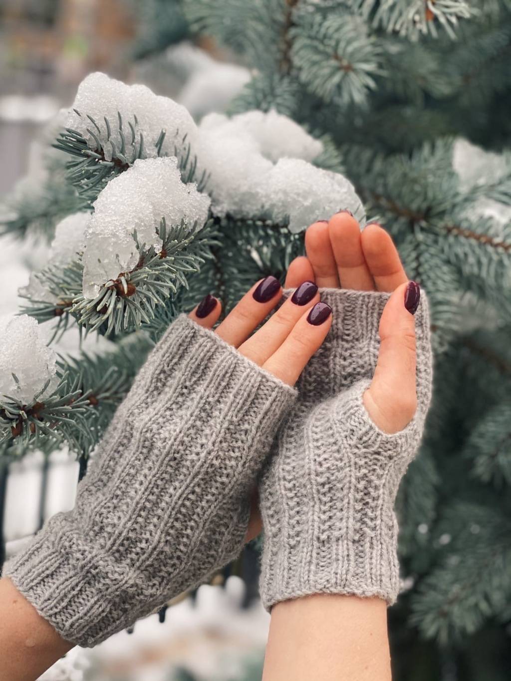 Описание Хорошие митенки