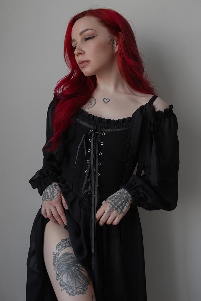 Корсет 'Nymph' черный