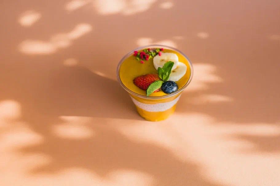 Чиа-пудинг "Манго"