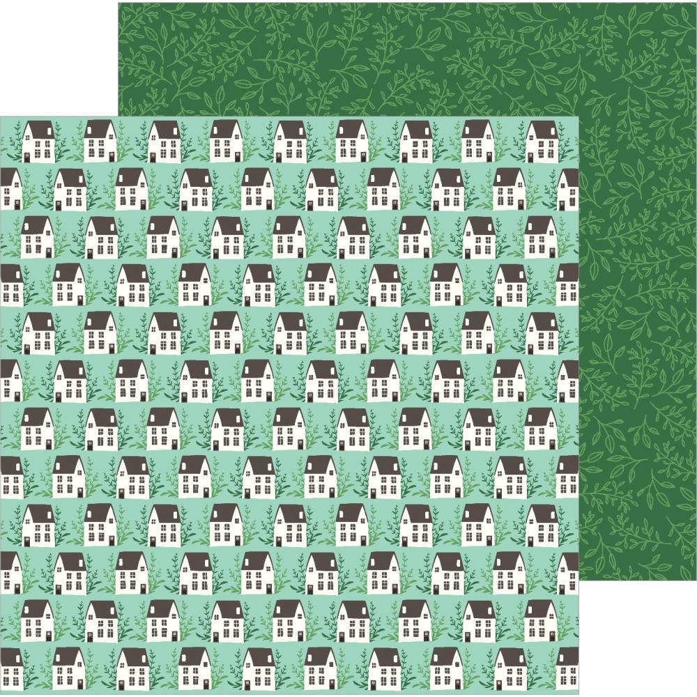 Двусторонняя бумага Home Sweet Home