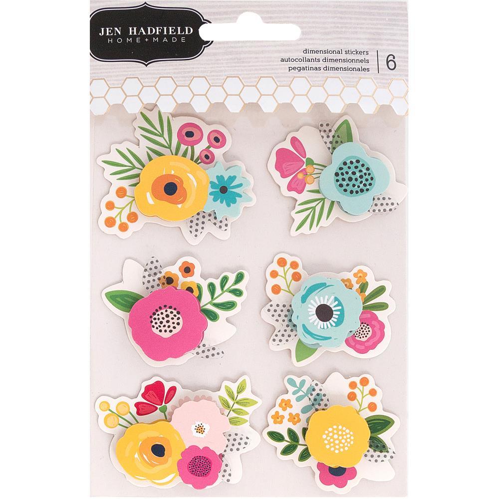 Наклейки Patio Party/Flowers Pebbles