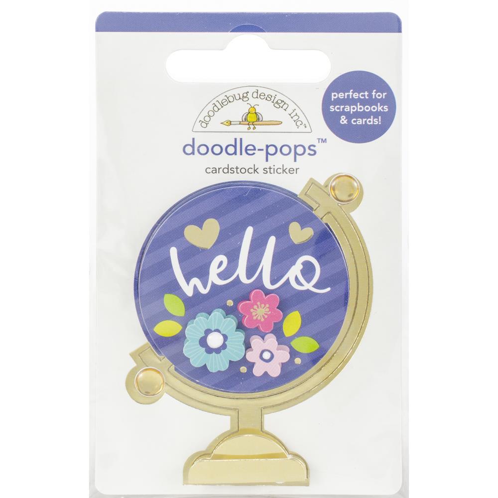 3D стикер Doodle-Pops Hello World