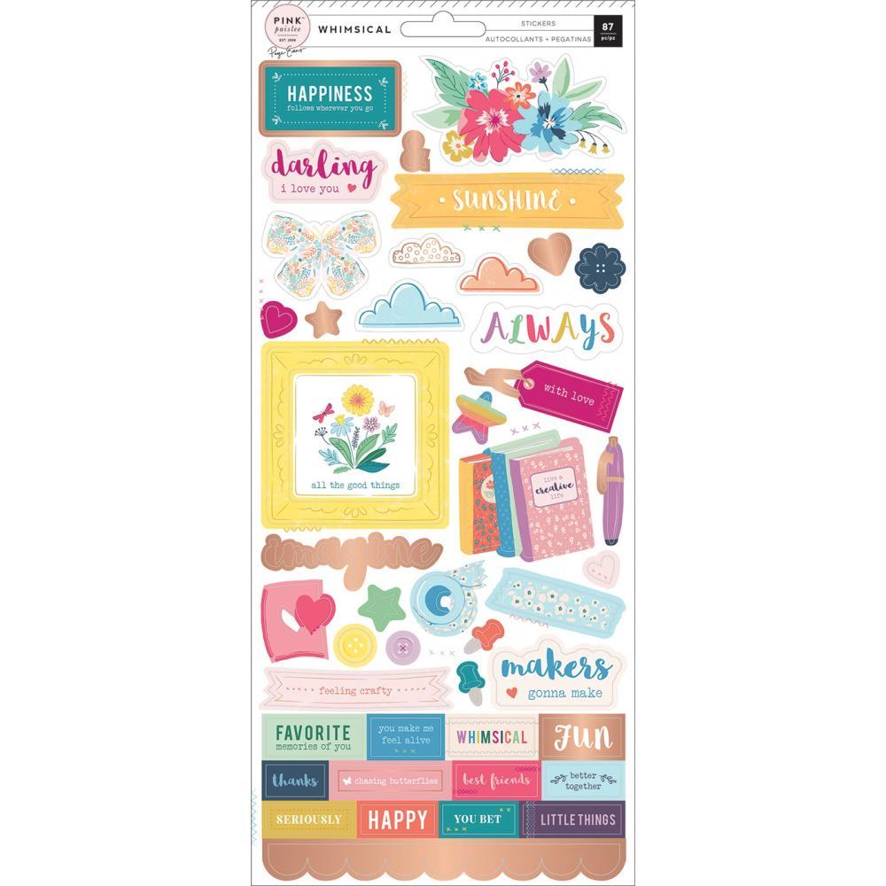 Наклейки Paige Evans Whimsical Cardstock Stickers