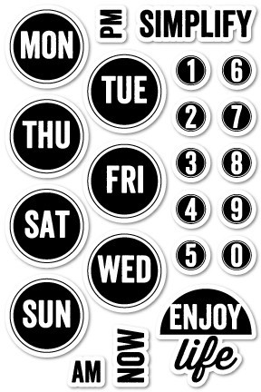 Штампы Memory Box Day to Day