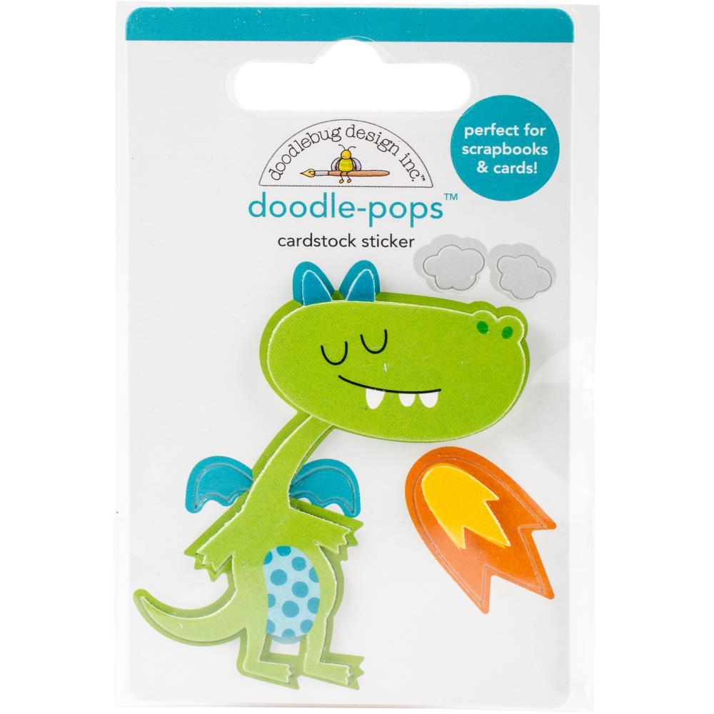 3D стикер Doodle-Pops Dragon Tails Puff