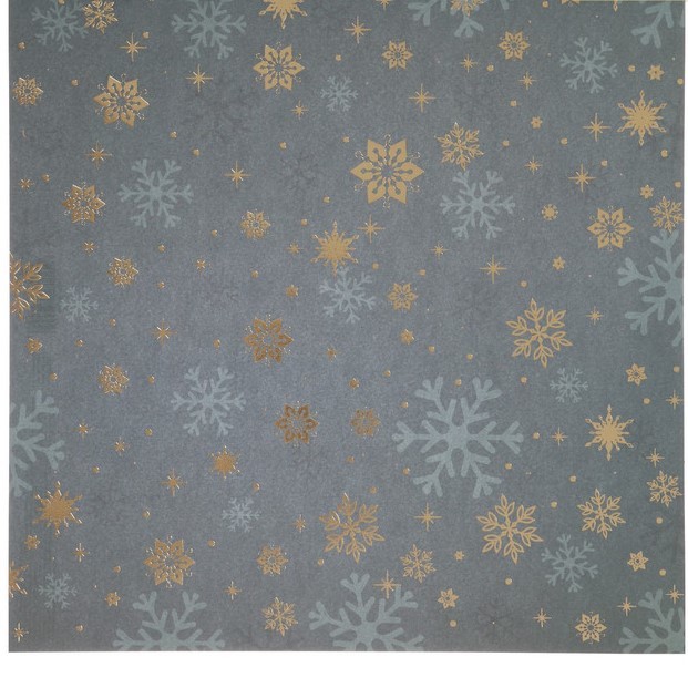 Бумага с фольгированием "Зимняя сказка", ART UZOR, 30,5 х 30,5 см