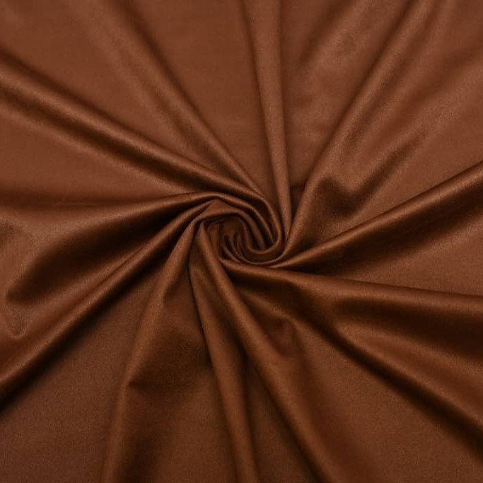 Замша двусторонняя - Коричневая