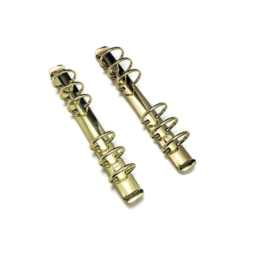 Кольцевой механизм А5, диаметр колец 3 см - золото