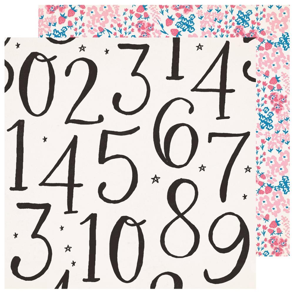 Двусторонняя бумага Maggie Holmes Sweet Story 12"X12" by Crate Paper - Rhyme