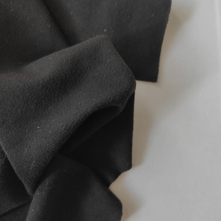 Замша тонкая односторонняя - Графит