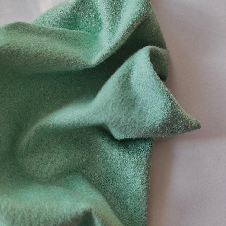 Замша тонкая односторонняя - Мята