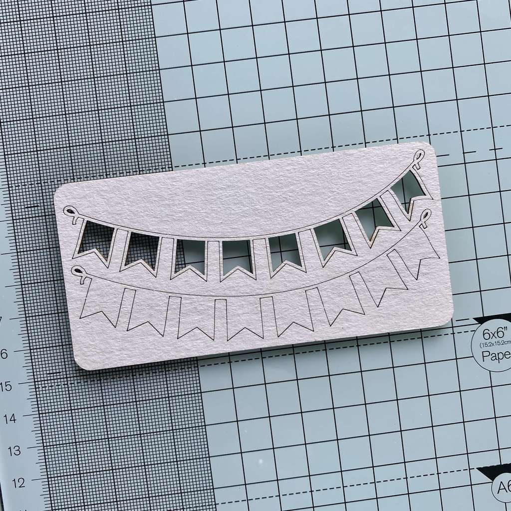 Чипборд "Флажки"