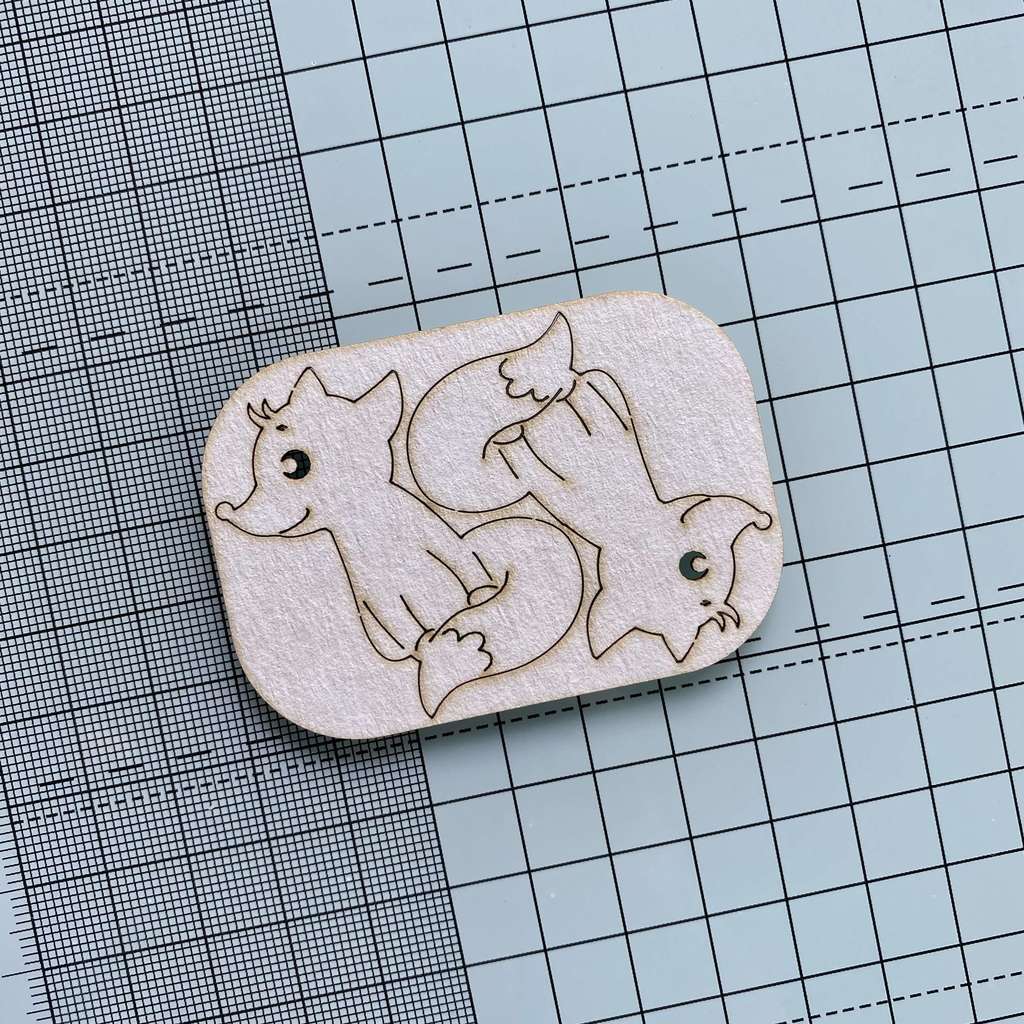 Чипборд "Лисичка"