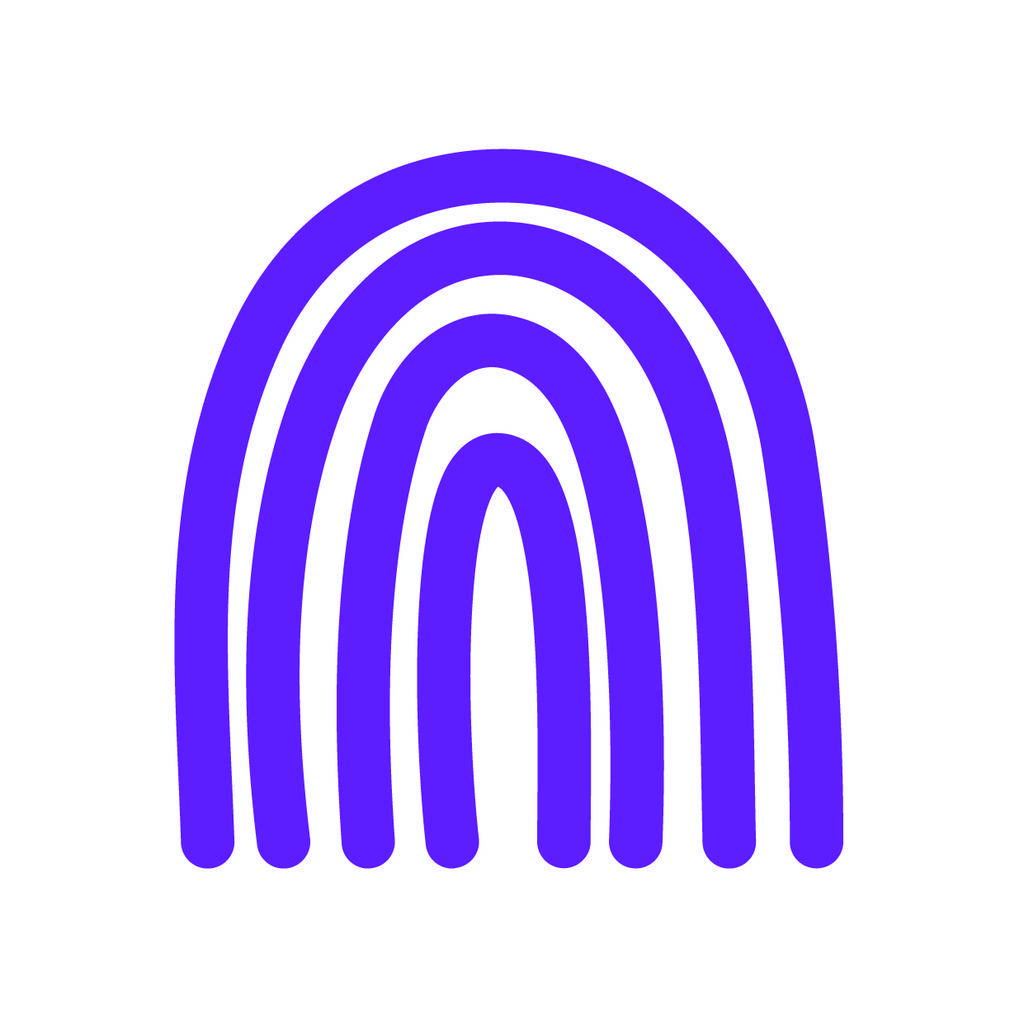 Рисунок из термотрансферной пленки - Радуга