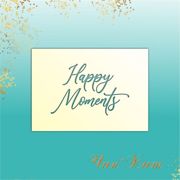 Заготовка для тиснения "Happy Moments"