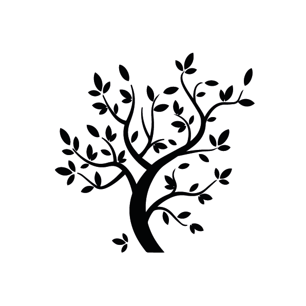 Рисунок из термотрансферной пленки - Дерево